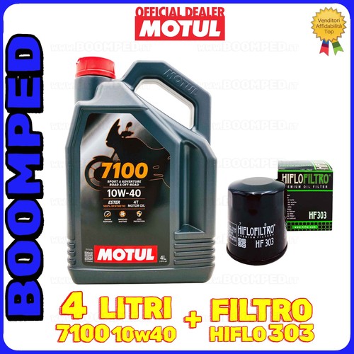Kit tagliando olio motul 7100 - tagliando,