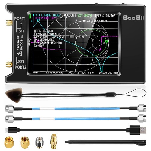 Nanovna 50khz 6 3ghz - 4'', 50khz-6.3ghz