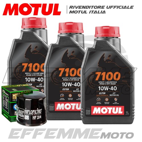 Litri olio motul 7100 10w40 - 3,