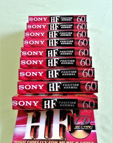 Sony 10 musicassette - sony,