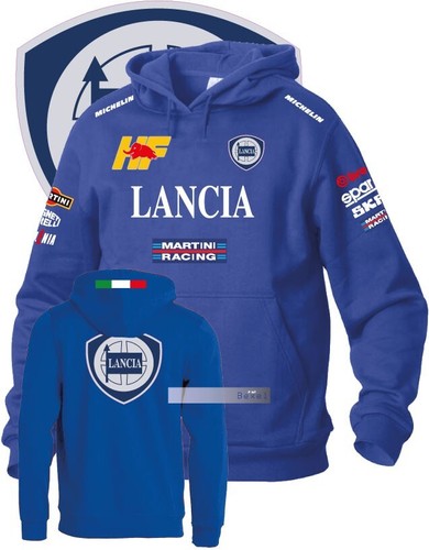 Felpa cappuccio lancia delta - felpa,
